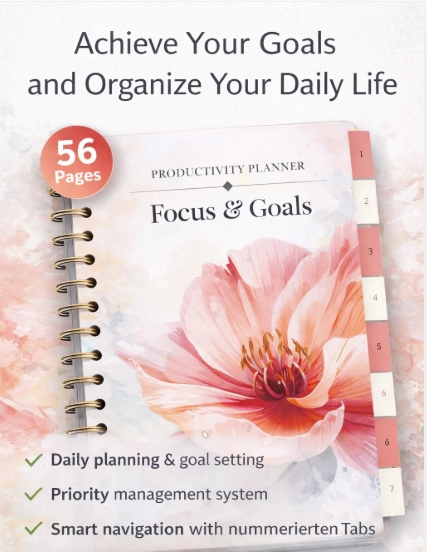 Productivity Planner E-books: The 56-Page Focus & Goals Digital Planner That Actually Works in 2026